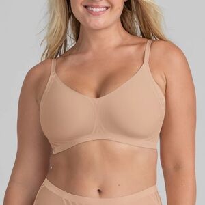 Honeylove Silhouette Bra Nude Size 3X 44E 44F NEW NWT
